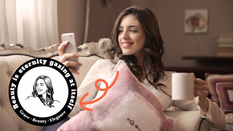 Portrait photo to seal example