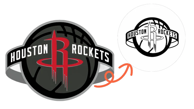 Business logo created with seal maker